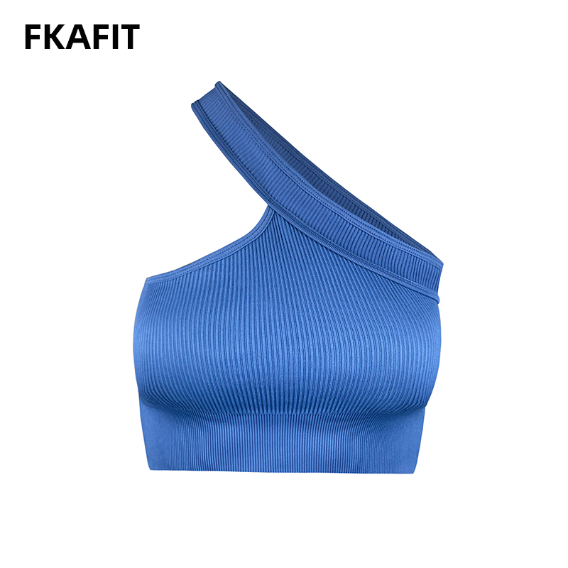 Yoga Fitness Matte - المرأة اقتصاص اليوغا الصدرية مثير واحد