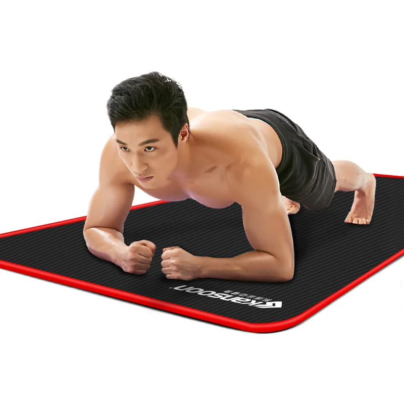 Thick Yoga Mat - 10 مللي متر اليوغا حصيرة اضافية