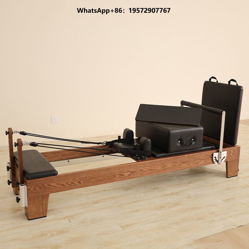 Yoga Fitness Pilates Reformer - سرير بيلاتس خشبي مخصص عالي الجودة