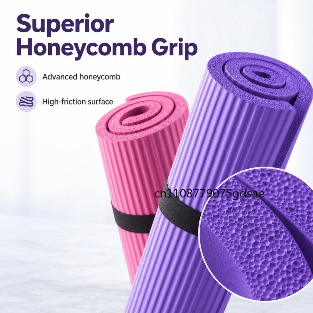 بساط يوغا صغير فاخر مقاس 60*25 - مراجعة Thick Yoga Mat وسعره