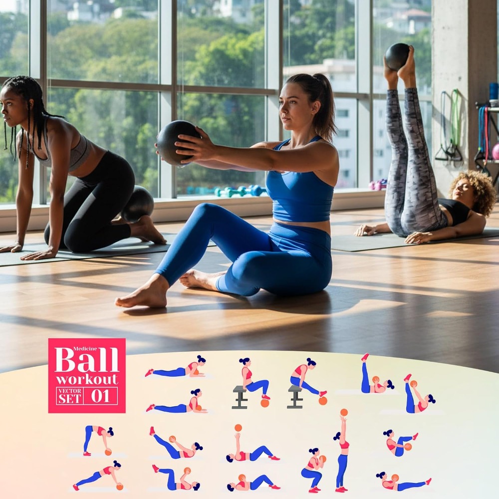 20 قطعة كرة يوغا صغيرة مقاس 9  - مراجعة Yoga Fitness Class وسعره