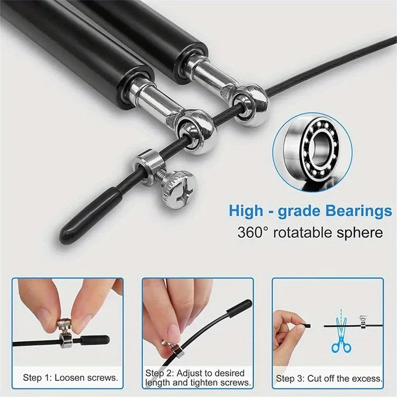 حبل قفز سريع للتمارين الرياضية - مراجعة Speed Skipping Rope وسعره