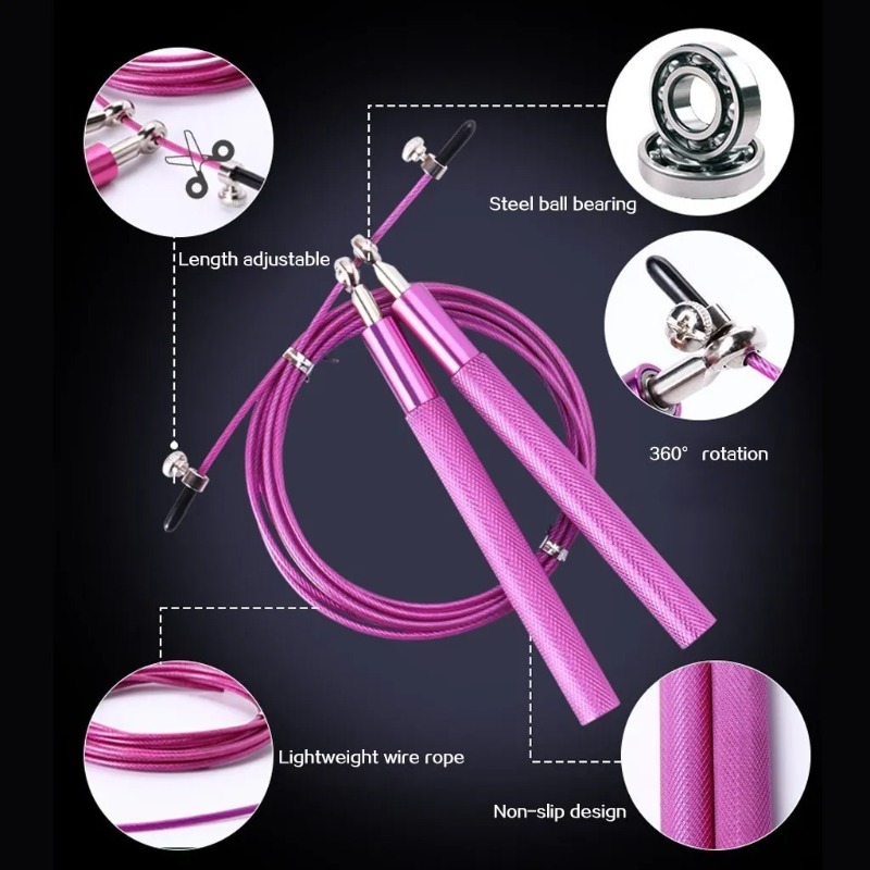حبل قفز سريع للتمارين الرياضية - مراجعة Speed Skipping Rope وسعره