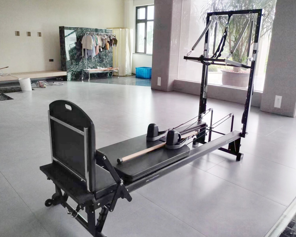 جهاز بيلاتس ريفورمر تجاري من إ - مراجعة Yoga Fitness Machine وسعره