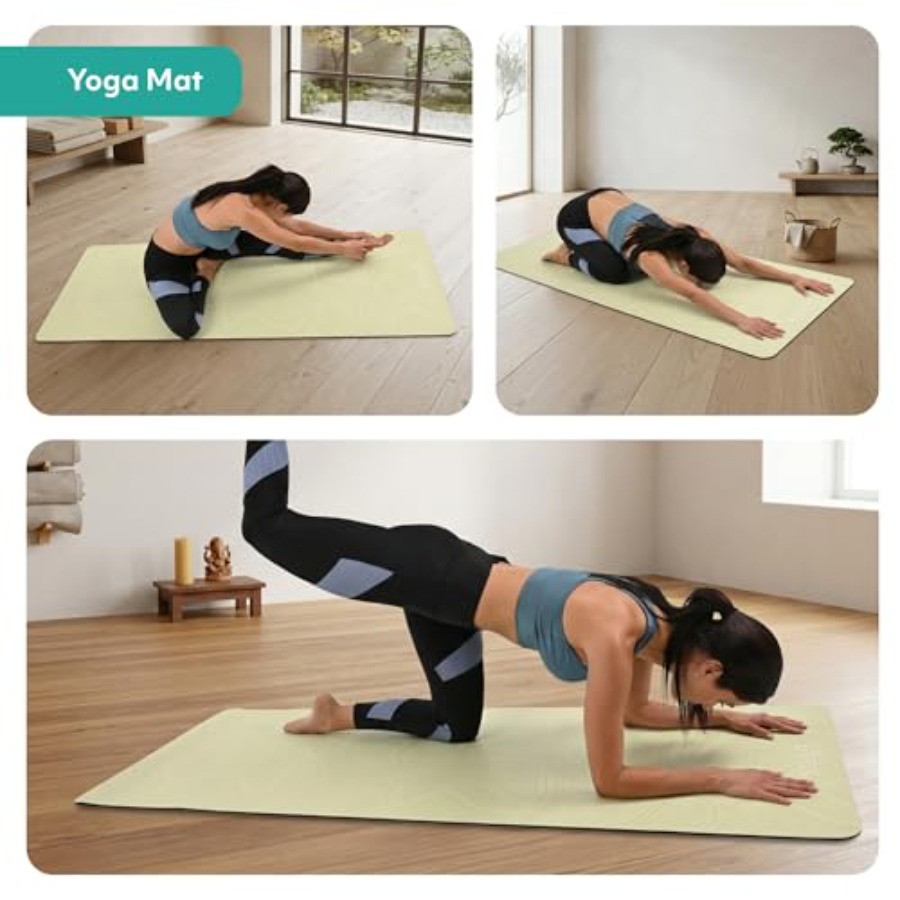 سجادة يوغا للبيلاتس والتدريب ا - مراجعة Thick Yoga Mat وسعره