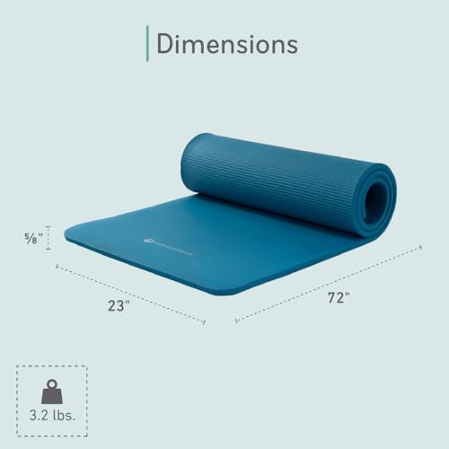 سجادة بيلاتس ويوجا للاستخدام ف - مراجعة Thick Yoga Mat وسعره