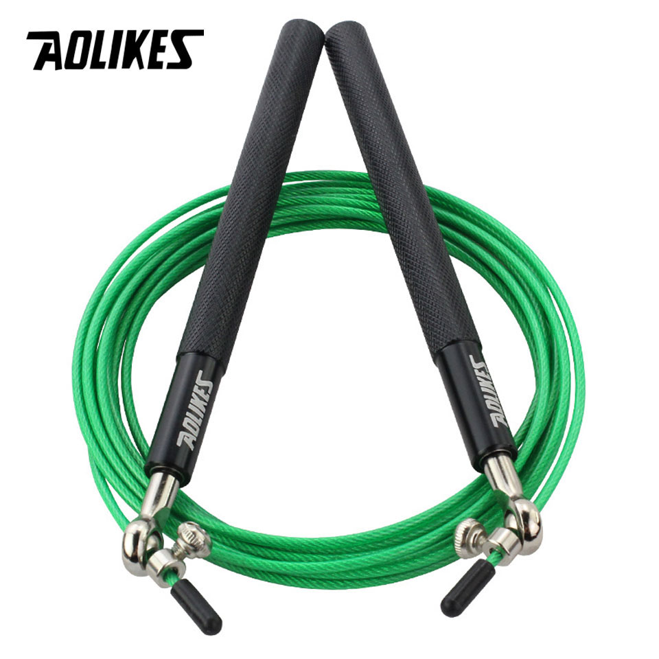 AOLIKES 1 قطعة حبل القفز السري - مراجعة Speed Skipping Rope وسعره