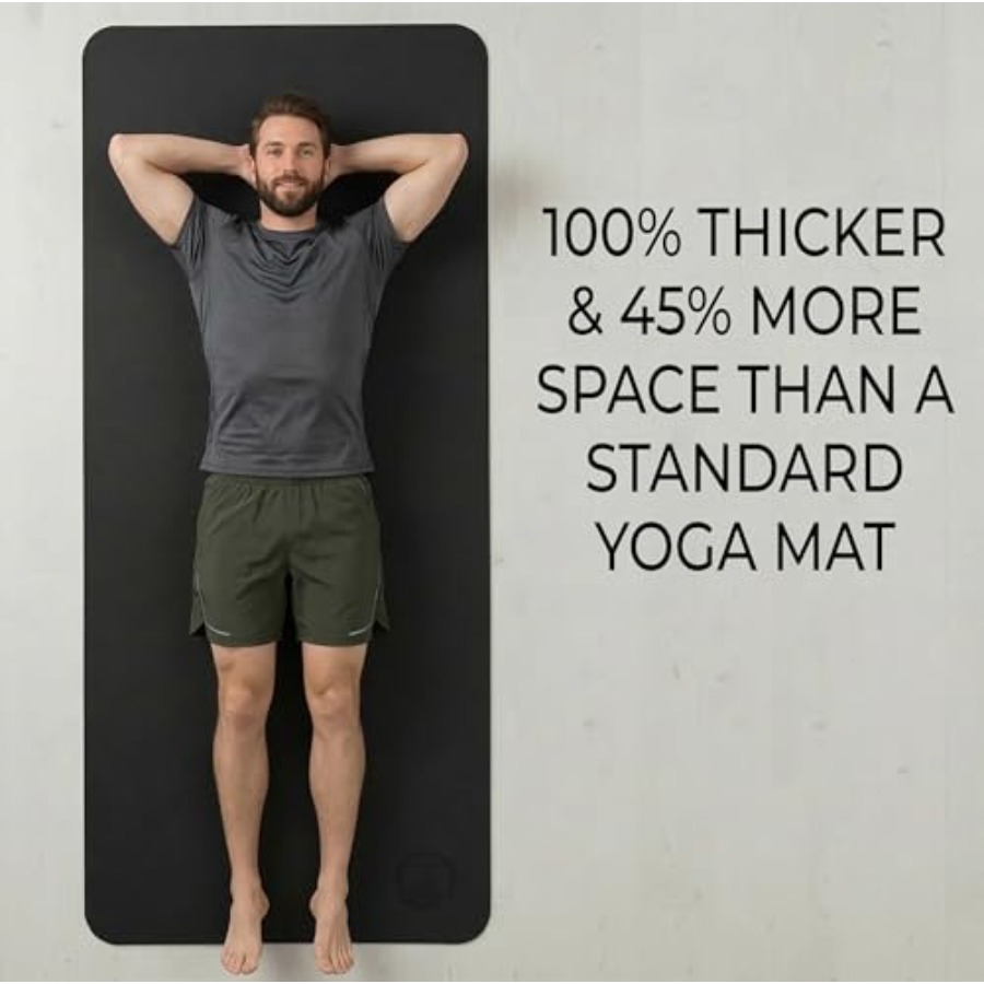 سجادة يوجا للتمرين المنزلي، سم - مراجعة Thick Yoga Mat وسعره