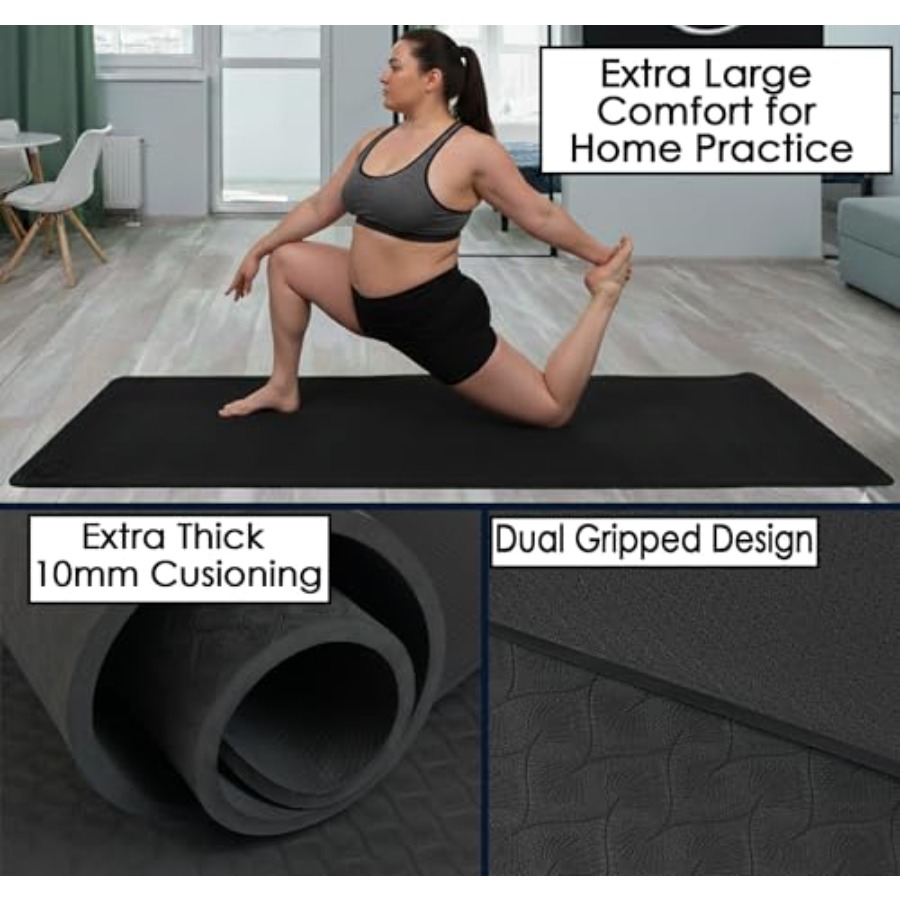 سجادة يوجا للتمرين المنزلي، سم - مراجعة Thick Yoga Mat وسعره
